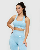 Move Seamless Sports Bra | Blue Marl WOMEN'S BEST